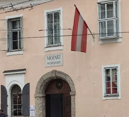 Casa donde residió Mozart