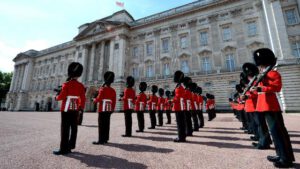 cambio de guardia en Londres