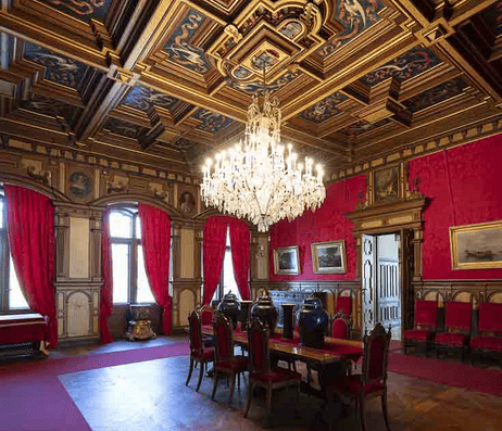 Salón del trono de Miramare